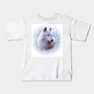 White wolf Kids T-Shirt